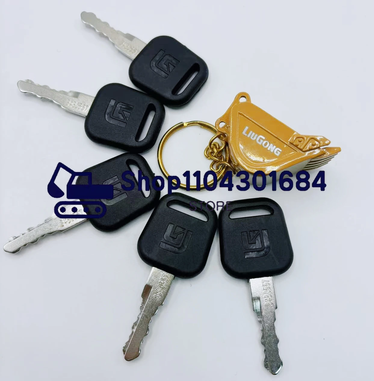 Heavy Equipment Excavator - 2/5 Uds 34B0557 llaves para llaves