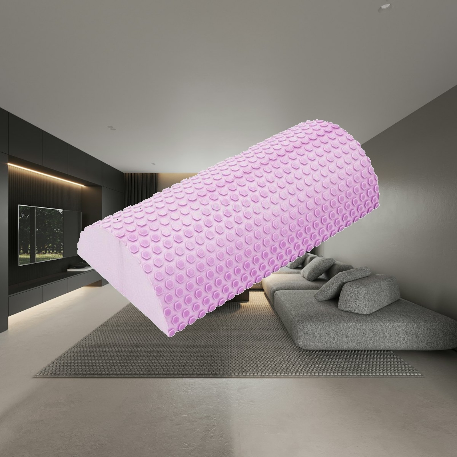 Rodillo de espuma semicircular - Heavy Equipment Rollers reseña y precio