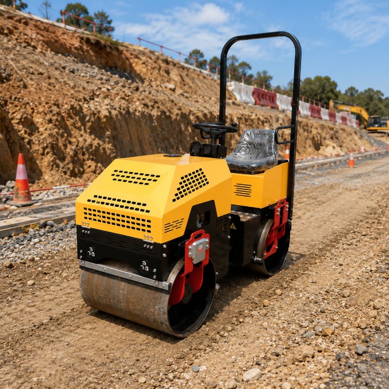 Rodillo Compactador Vibratorio - Heavy Equipment Rollers reseña y precio