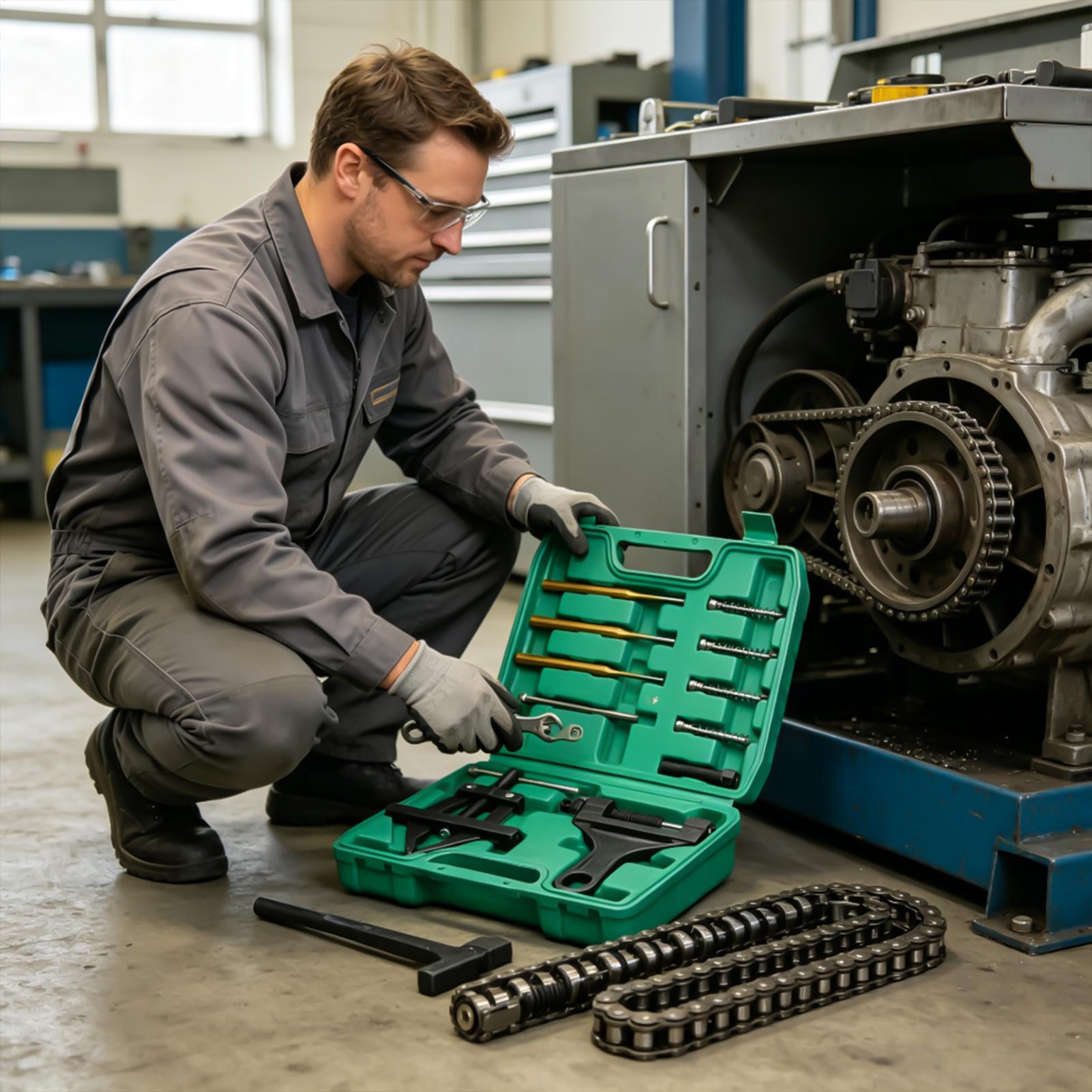 Herramienta para romper cadena - Heavy Equipment Rollers reseña y precio