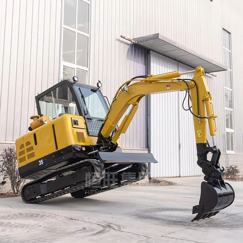 Mini Excavadora Hidráulica de  - Heavy Equipment Excavator reseña y precio