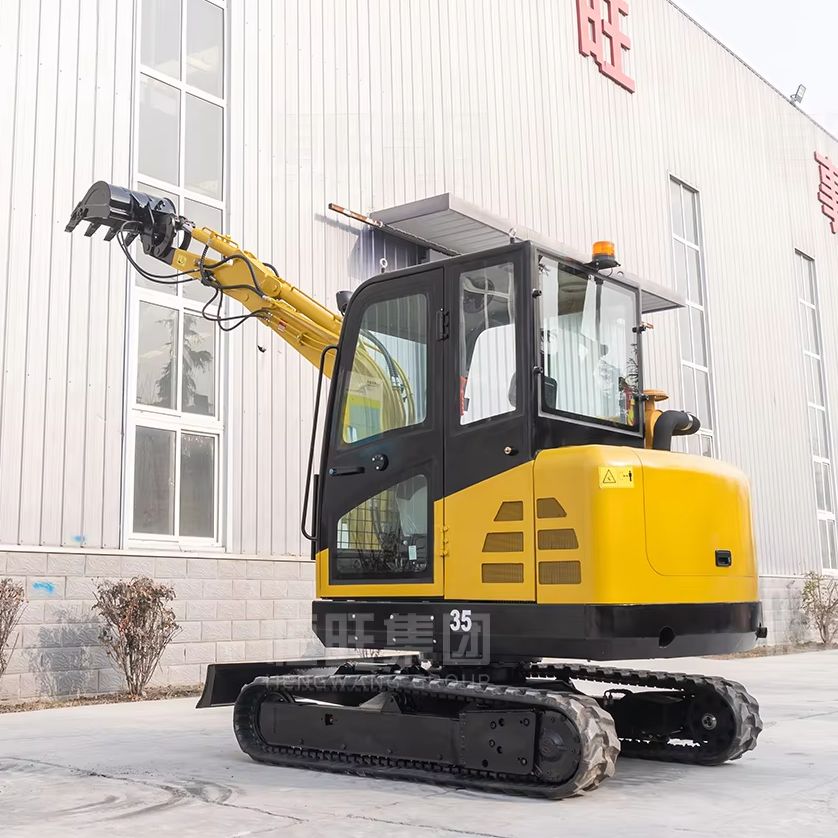 Mini Excavadora Hidráulica de  - Heavy Equipment Excavator reseña y precio
