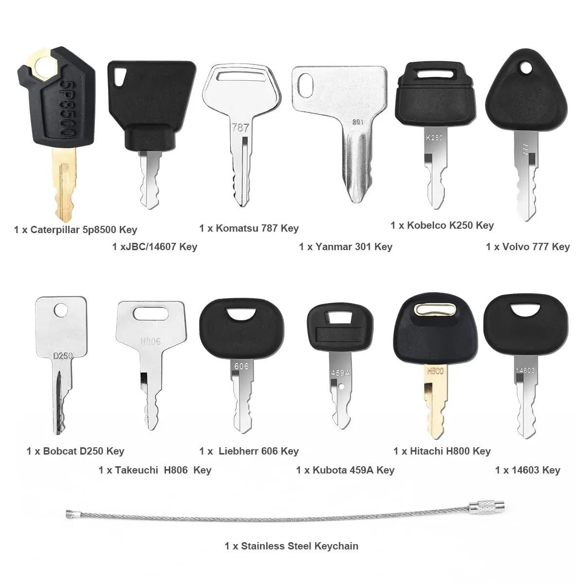 Llave de Encendido para Equipo - Heavy Equipment Caterpillar reseña y precio