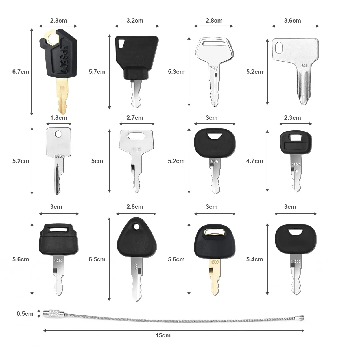 Llave de Encendido para Equipo - Heavy Equipment Caterpillar reseña y precio