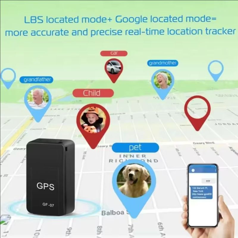 Mini Localizador GPS GF07 con  - Heavy Equipment Gps Tracker reseña y precio