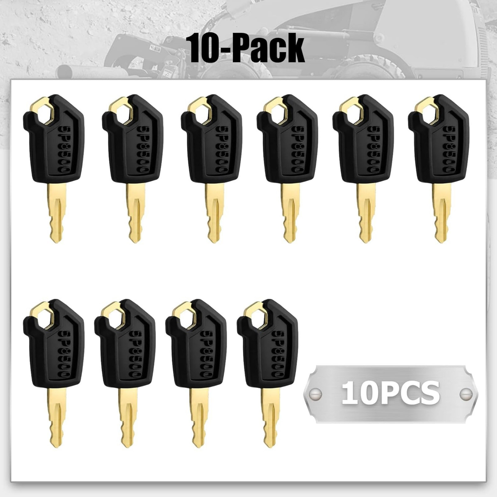 10 Llaves de Encendido 5P8500  - Heavy Equipment Caterpillar reseña y precio