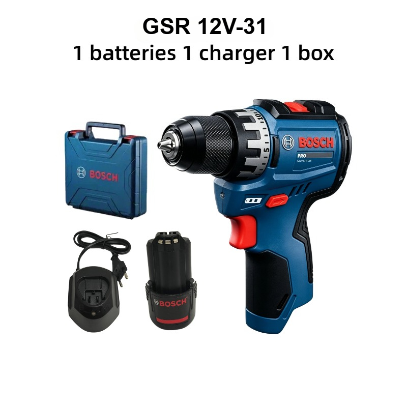 Taladro Inalámbrico Bosch Prof - Tools Heavy Equipment reseña y precio